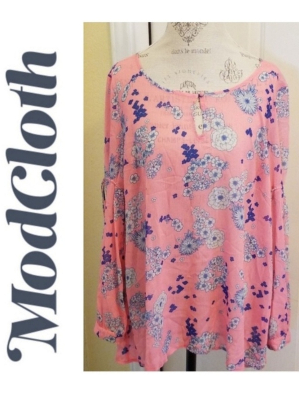 Modcloth Prepped Paradise Blouse
